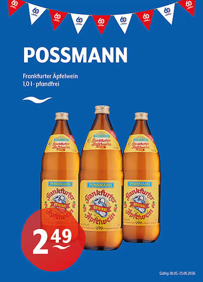 Bild 1 von POSSMANN Frankfurter Äpfelwein
