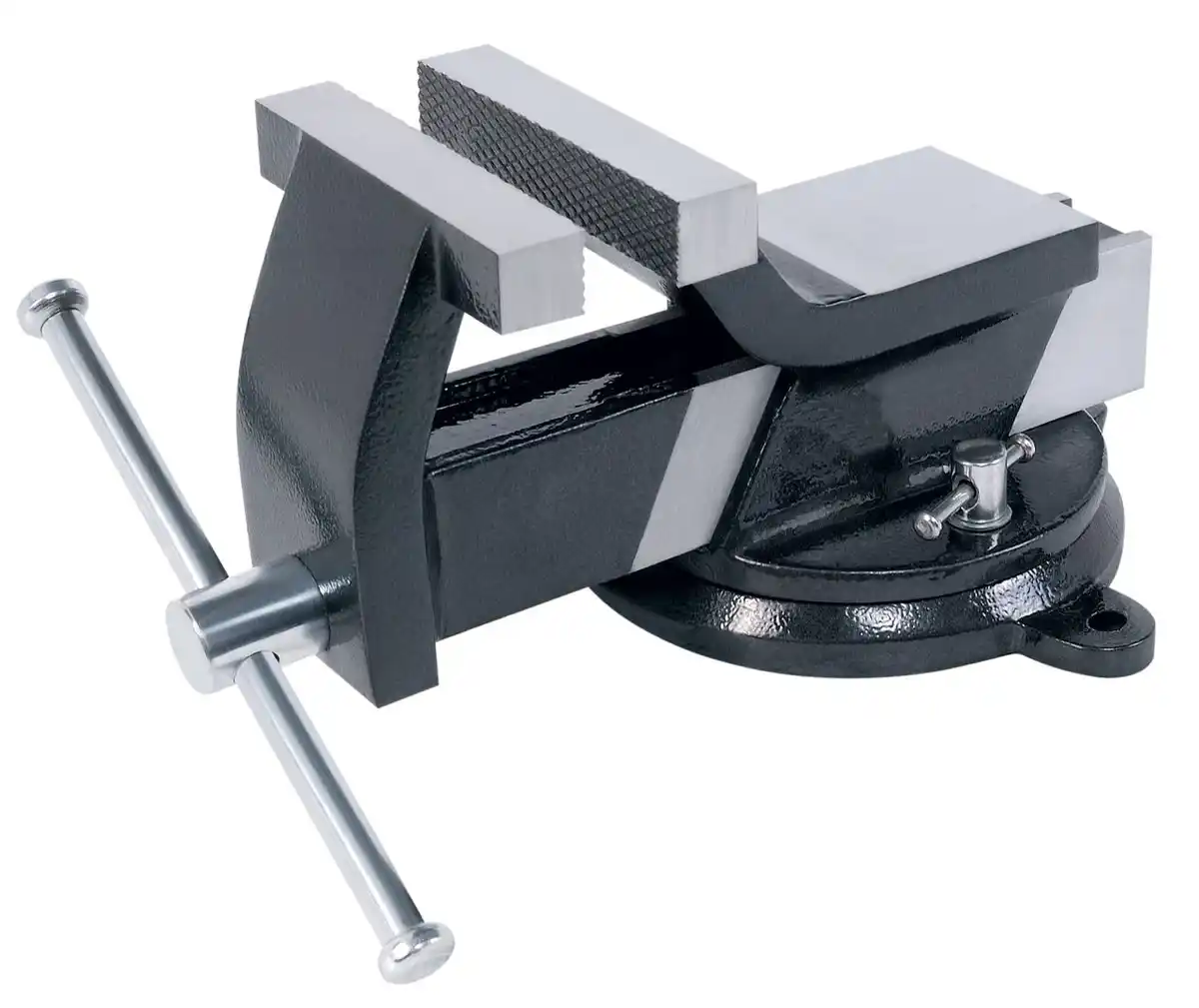Bild 1 von Schraubstock aus Stahl mit drehbarer Basis