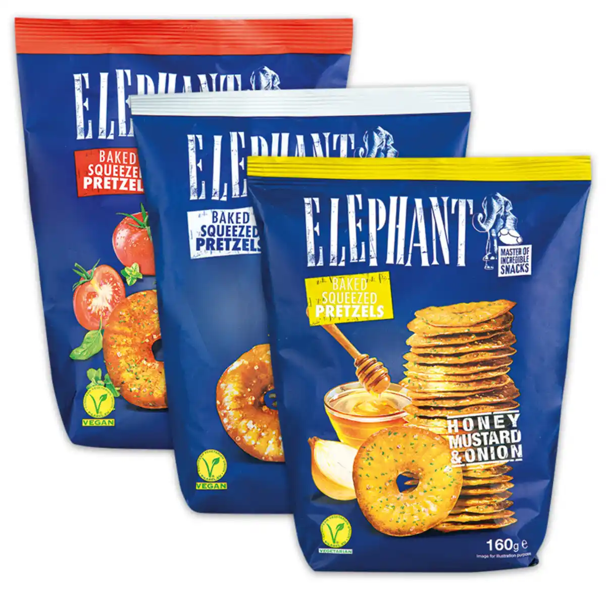 Bild 1 von Elephant Master Of Incredible Snacks Elephant Laugengebäck