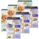 Bild 1 von Probierpaket Feine Filets, Makrele mit Reis + Bonito, Hühnchen & Shrimps, 3 x 85 gr.