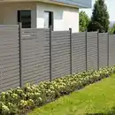 Bild 1 von HOME DELUXE  WPC Sichtschutzzaun ALIRA Dunkelgrau - 2 x Element + 3 x Pfosten
