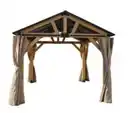 Bild 3 von Pavillon KENT ca. 355 x 298 x 265 cm - Schwarz