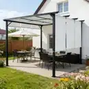 Bild 2 von Pergola aus Stahl ca. 295 x 295 x 225 cm - Weiß