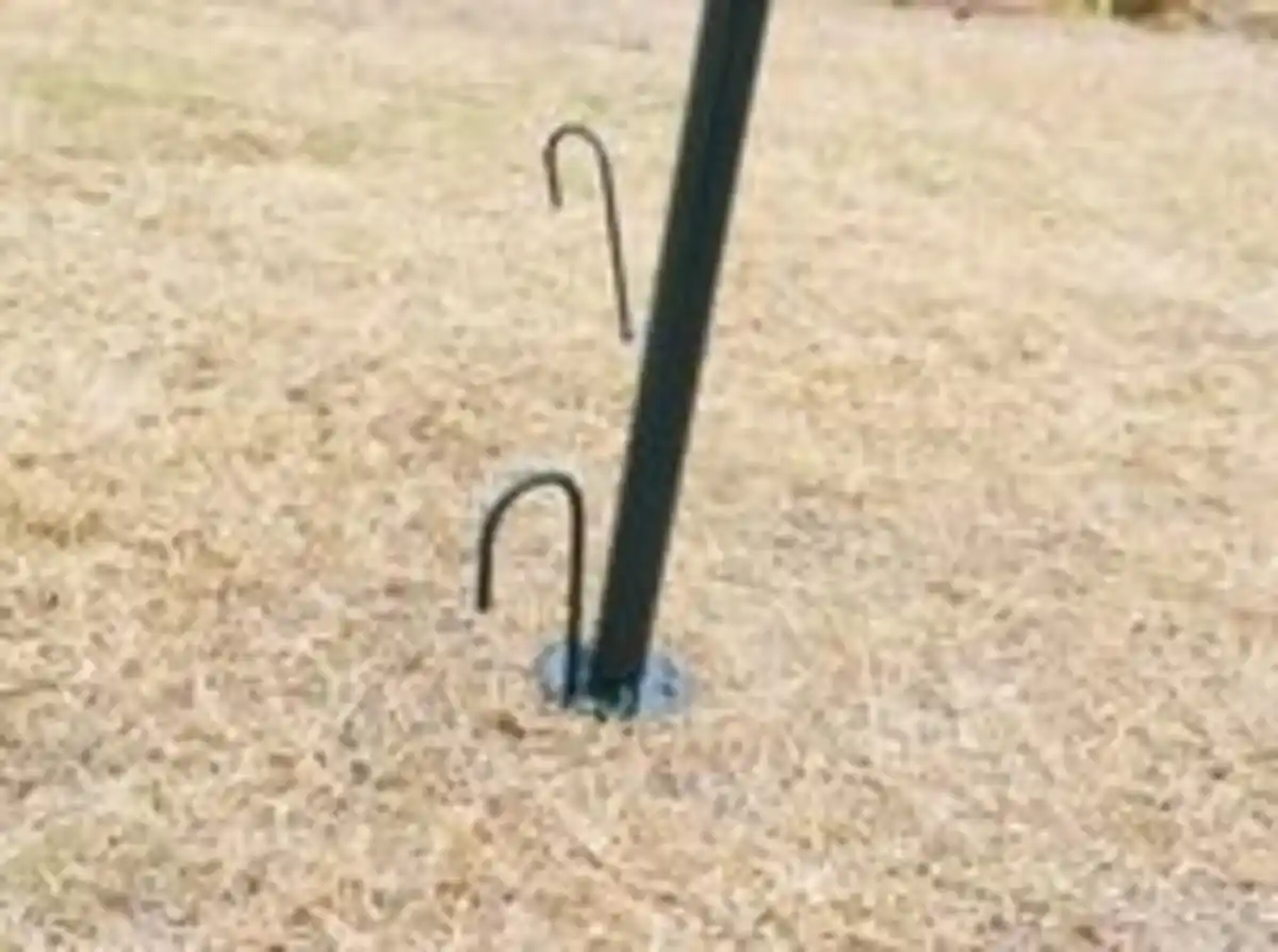 Bild 4 von Gartenbogen aus Metall, ca. 120 x 40 x 230 cm