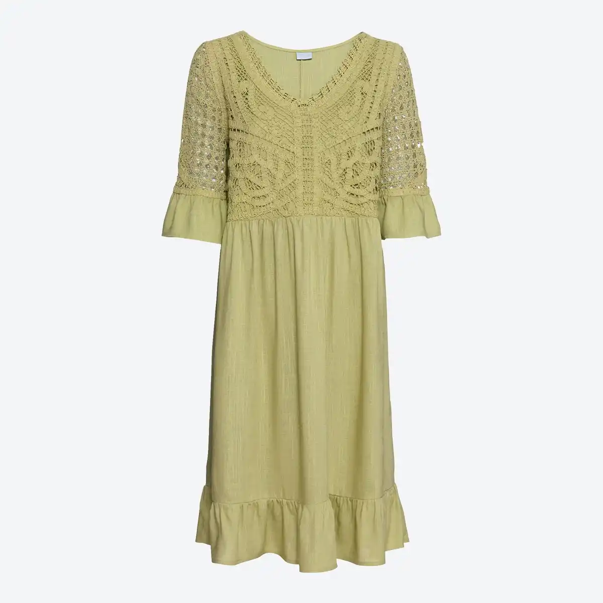 Bild 1 von Damen-Kleid mit Makramee-Spitze