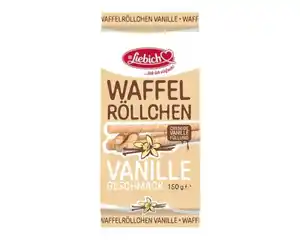 Waffelröllchen Liebsch Vanille