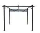 Bild 3 von Pergola aus Aluminium ca. 295 x 295 x 225 cm - Schwarz