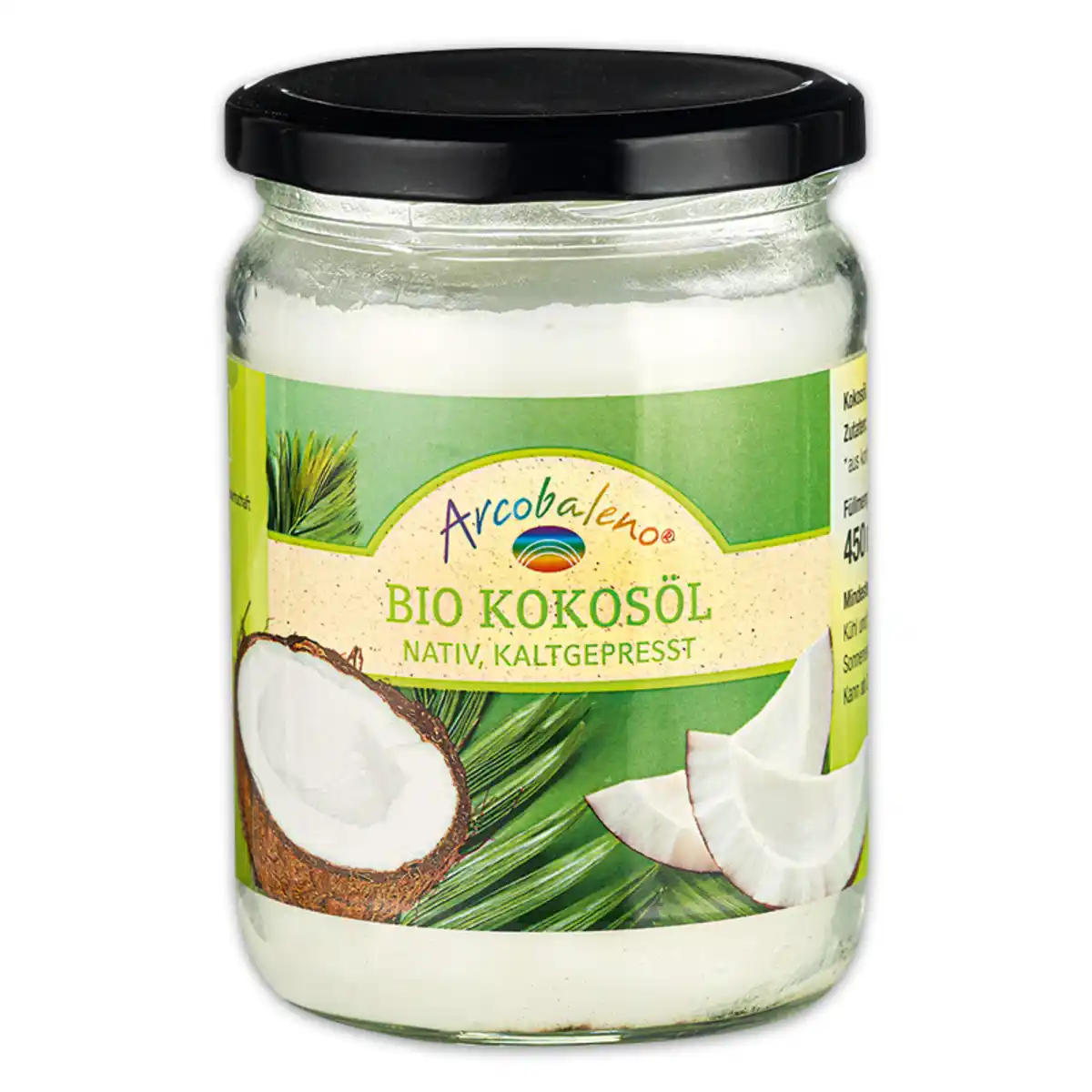 Bild 1 von Arcobaleno Bio-Kokosöl