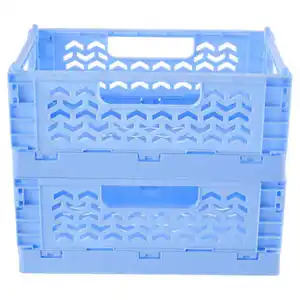 HOME CREATION Mini Klappboxen, Klein 2er-Set, Hellblau