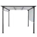 Bild 3 von Pergola aus Stahl ca. 295 x 295 x 225 cm - Weiß