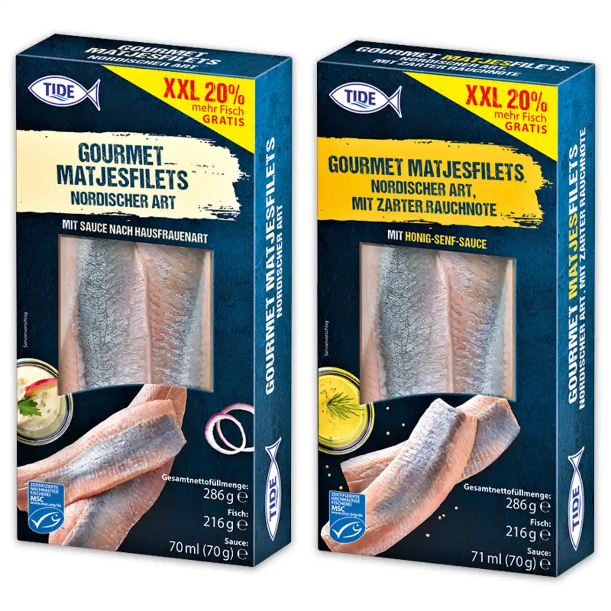 Bild 1 von Tide Gourmet Matjesfilets XXL