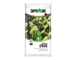 Blumenerde Anzucht terrasan