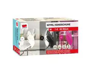 Einmalhandschuh Nitril, 60 Stück