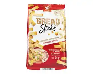 Pizza Sticks Knabbergebäck