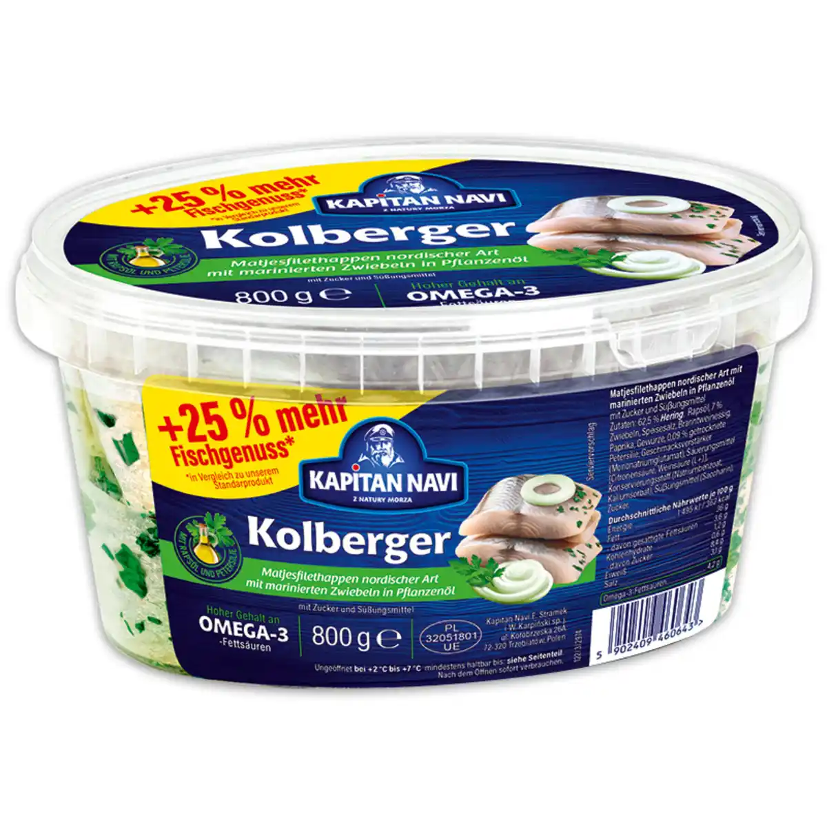 Bild 1 von Kapitan Navi Matjesfilethappen