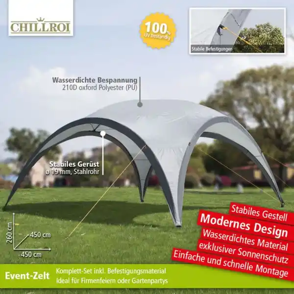Bild 2 von XL Event-Zelt, Event Shelter, ca. 450 x 450 x 260 cm