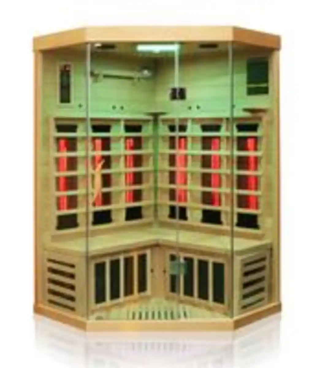 Bild 4 von Infrarotkabine BRANDON 120x120 cm, 6 Vollspektrumstrahler, 1-2 Personen