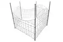 Bild 1 von Metall-Gartenzaun, M3, pulverbeschichtet, ca. 77,5 x 64 cm - Anthrazit
