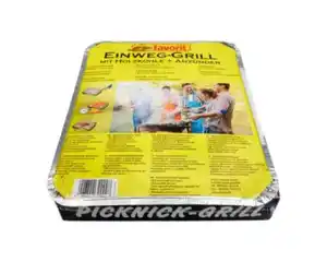 Einweggrill favorit