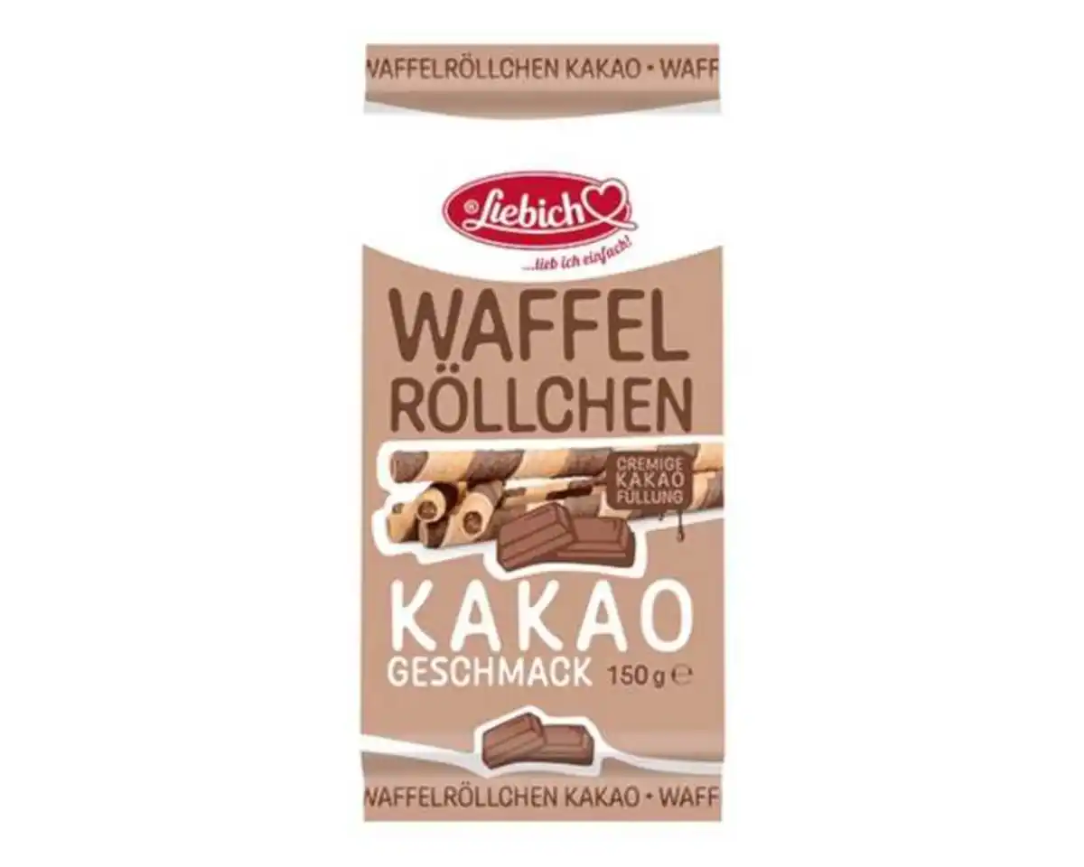 Bild 1 von Waffelröllchen Liebsch Schoko