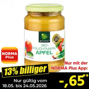 Bio Sonne Bio-Fruchtmark Apfel