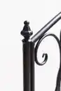 Bild 3 von 2-Sitzer Gartenbank Mosaik GISMO aus Metall, ca. 106 x 42 x 94 cm - Schwarz