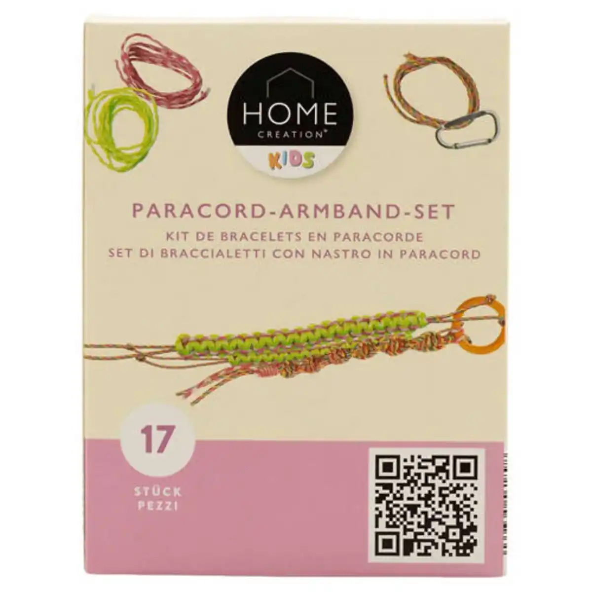 Bild 1 von HOME CREATION Bastelset Freundschaftsarmband, Paracord