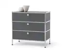 Bild 1 von Kommode Metall »CN3« mit 3 Schubladen, grau