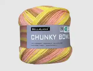 Strickgarn BellaLana Chunky Bowl Gelb
