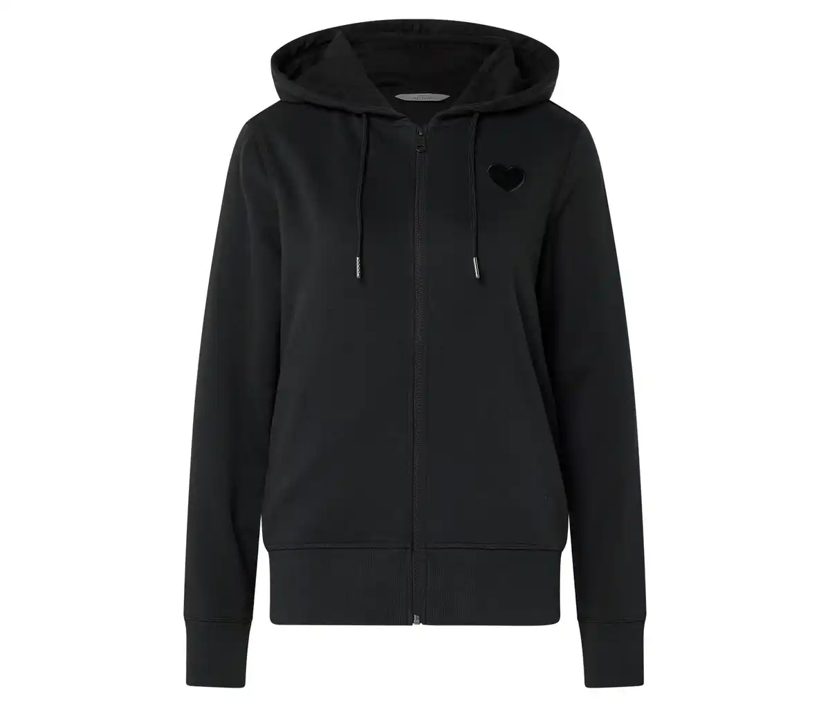 Bild 1 von Sweatjacke, schwarz