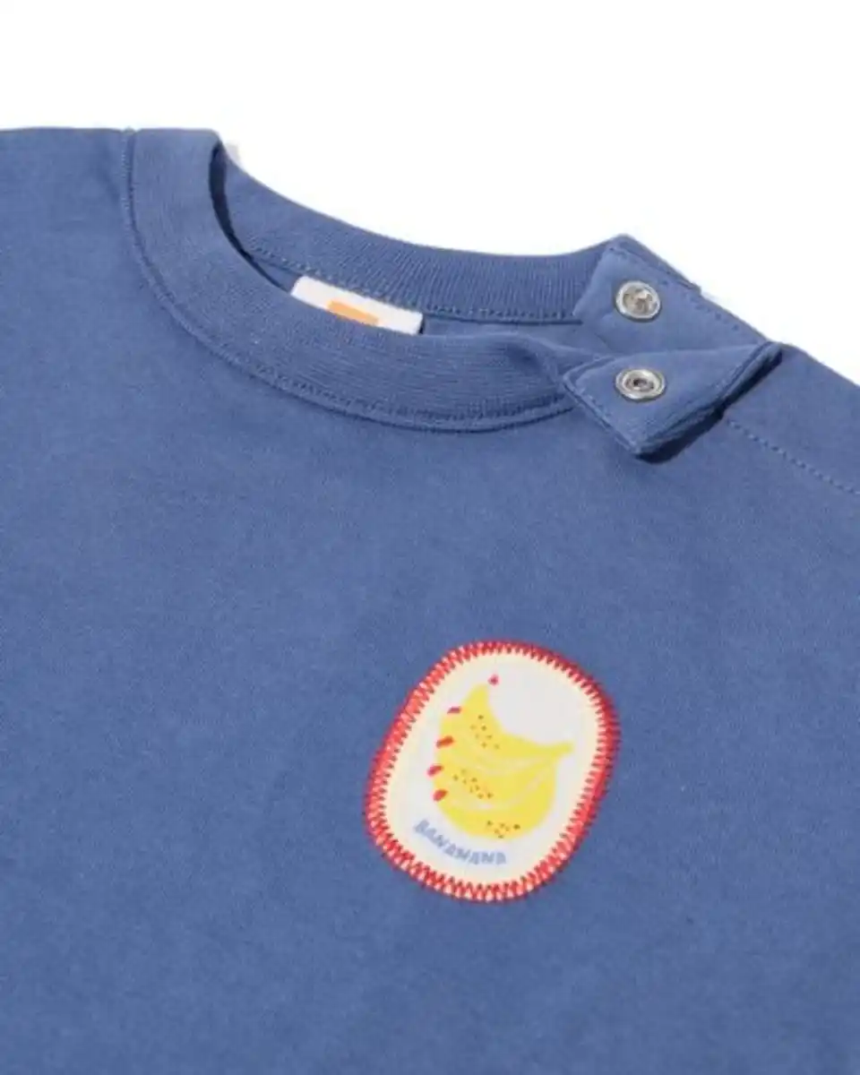 Bild 4 von Baby-T-Shirt aus Jersey blau