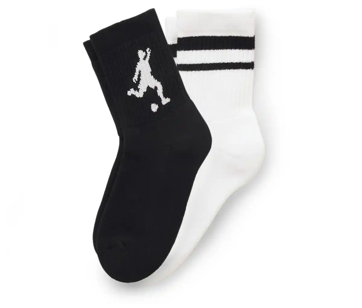 Bild 1 von 2 Paar Tennissocken »Fußball«