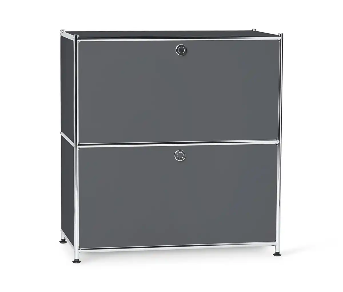 Bild 1 von Sideboard Metall »CN3«, niedrig mit Klappenfächern, grau
