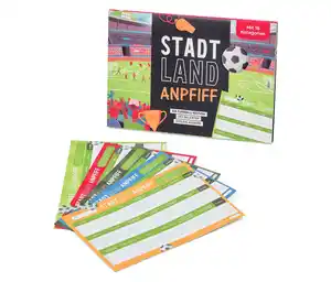 Spielblock »Stadt, Land, Anpfiff«