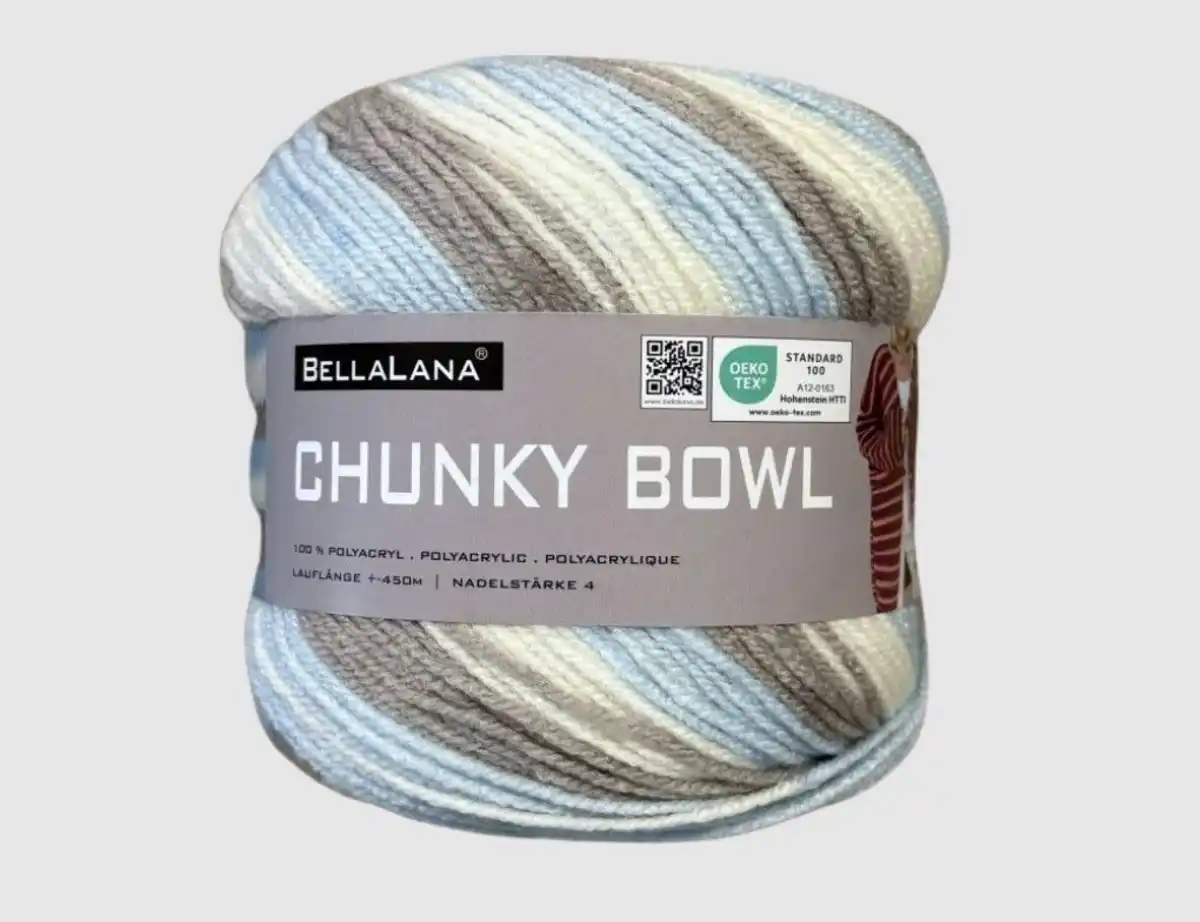 Bild 1 von Strickgarn BellaLana Chunky Bowl Blau