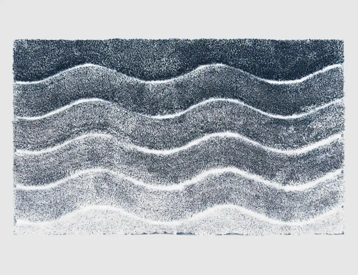Bild 1 von Badteppich Welle Blau