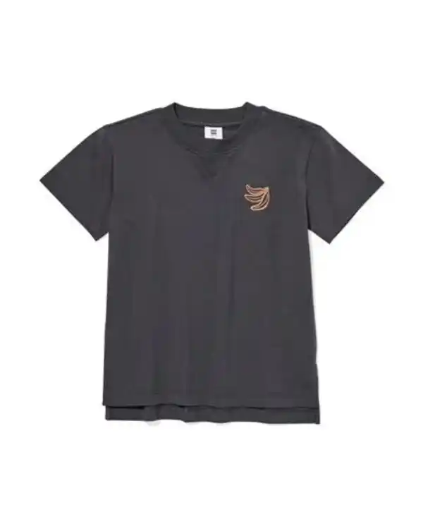 Bild 2 von Kinder-T-Shirt dunkelgrau