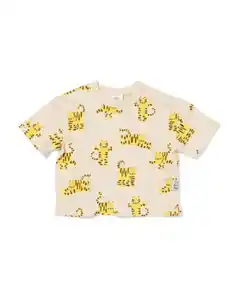 Baby-T-Shirt Tiger ecru