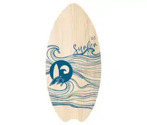 F2 Skim Board »Wood Surfer«, 103 cm
