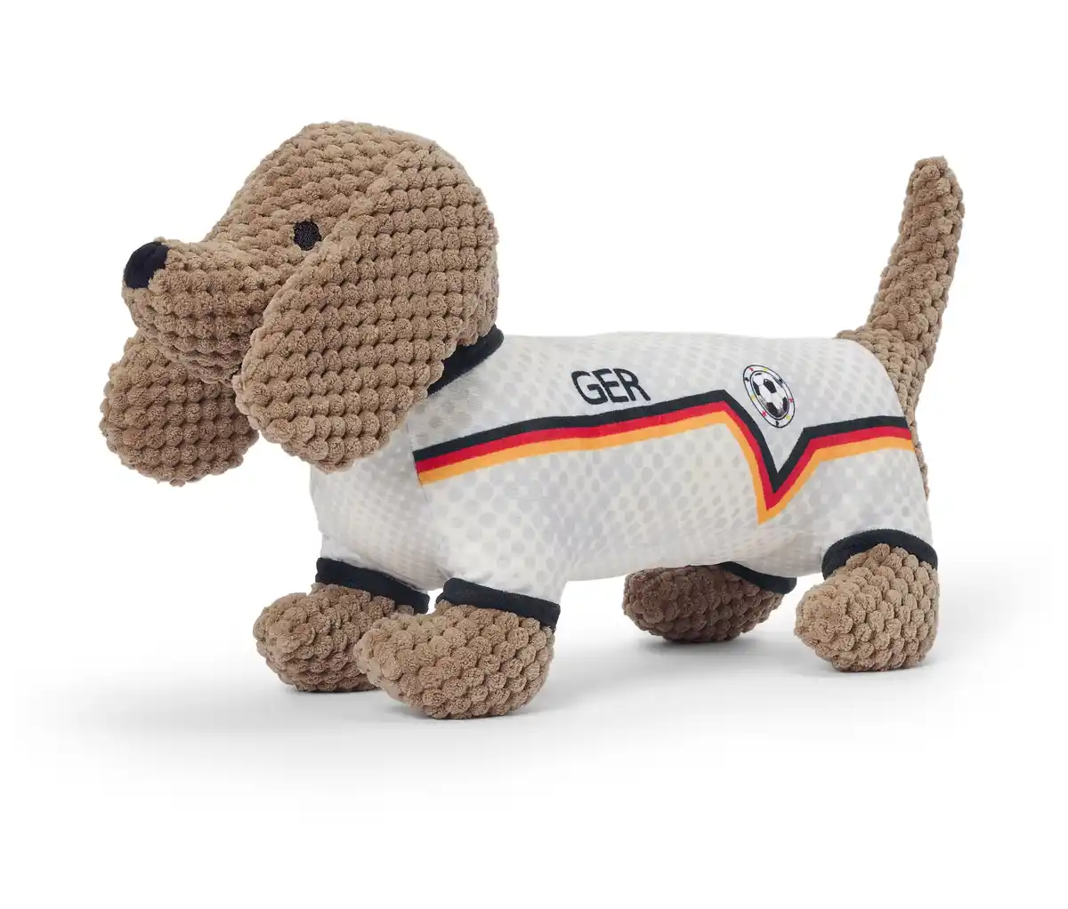 Bild 1 von Hunde-Plüschspielzeug »Dackel im Deutschlandtrikot«, groß