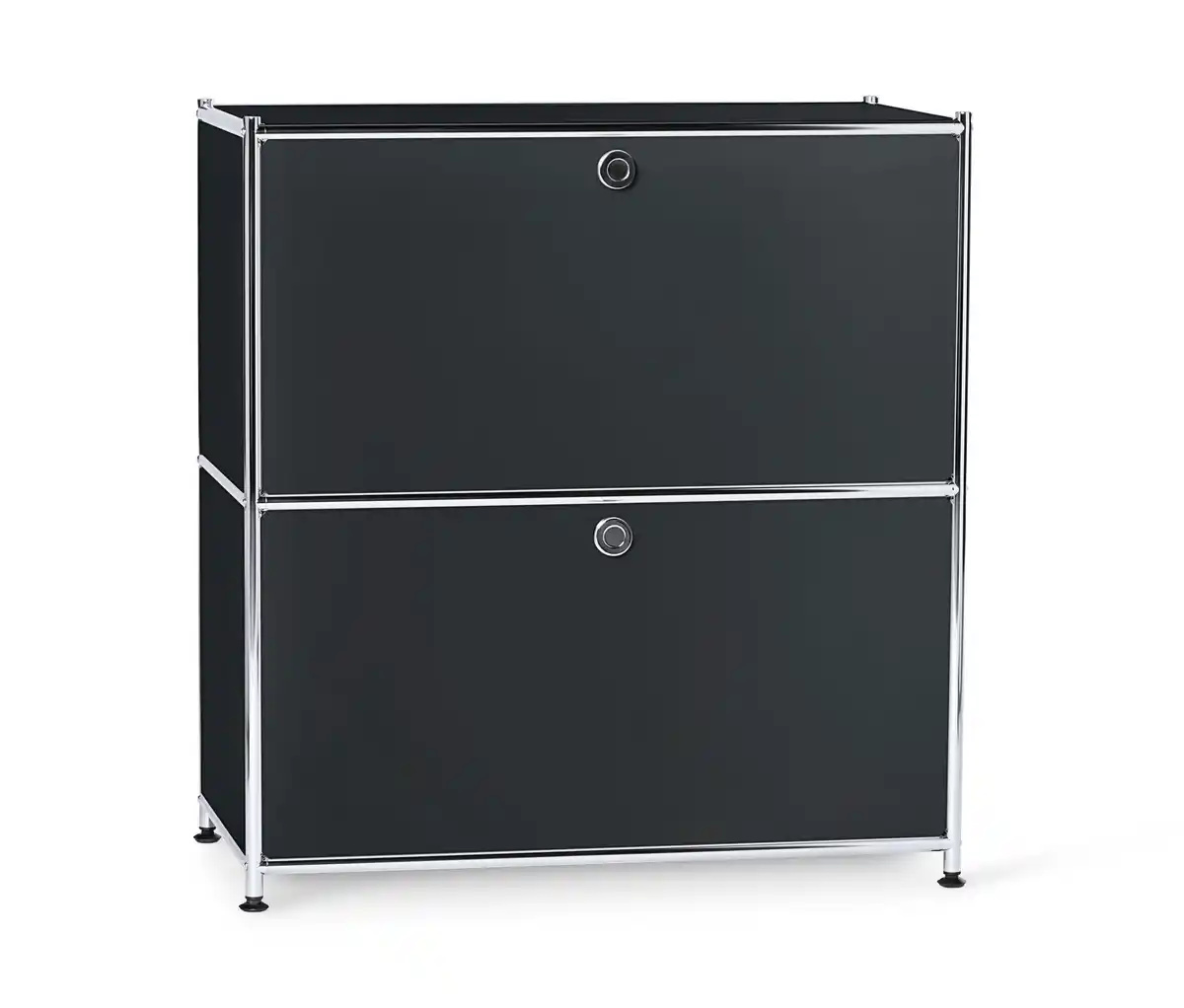 Bild 1 von Sideboard Metall »CN3«, niedrig mit Klappenfächern, schwarz