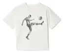 Bild 1 von Kinder-Heavy-T-Shirt mit überschnittenen Schultern, weiß