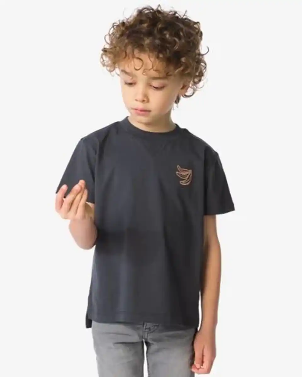 Bild 1 von Kinder-T-Shirt dunkelgrau