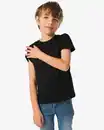 Bild 1 von 2er-Pack Basic-Kinder-Shirts, Baumwolle/Elasthan schwarz