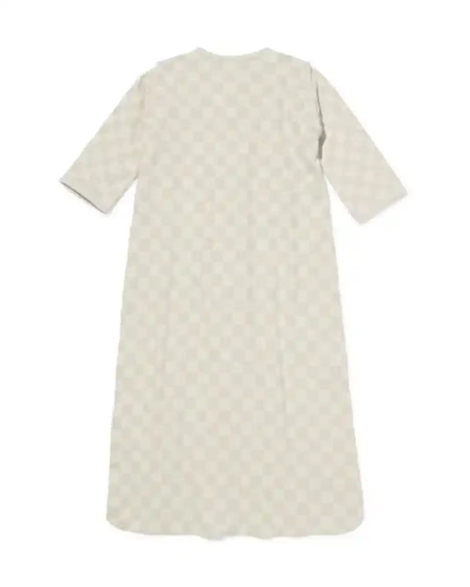 Bild 2 von Baby-Schlafsack mit abnehmbaren Ärmeln aus Baumwolle, 0,5 TOG, kariert blau