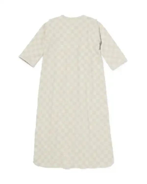 Bild 2 von Baby-Schlafsack mit abnehmbaren Ärmeln aus Baumwolle, 0,5 TOG, kariert blau