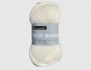 Sockenwolle New Bamboo Natur