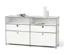 Bild 1 von Sideboard Metall »CN3« mit 2 Klappenfächern, 2 Schubladen und 2 offenen Fächern, weiß