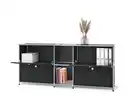Bild 1 von Sideboard Metall »CN3« mit 4 Klappenfächern, schwarz