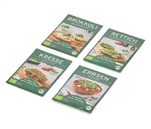 4 Microgreens-Klassiker